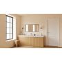 Dubiel Vitrum One 5905241013077 lustro 50x100 cm prostokątne czarny zdj.7
