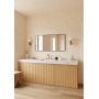 Dubiel Vitrum One 5905241013077 lustro 50x100 cm prostokątne czarny zdj.8