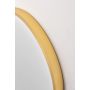 Dubiel Vitrum Luis Gold 5905241013152 lustro 40x60 cm owalne złoty zdj.6