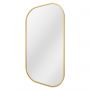 Dubiel Vitrum Luis Gold 5905241013169 lustro 50x90 cm owalne złoty zdj.3
