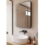 Dubiel Vitrum Soho 5905241013237 lustro 60x80 cm z oświetleniem czarny zdj.6
