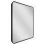 Dubiel Vitrum Soho 5905241013237 lustro 60x80 cm z oświetleniem czarny zdj.1