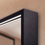 Dubiel Vitrum Poe 5905241013244 lustro 60x80 cm prostokątne z oświetleniem czarny zdj.7