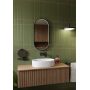 Dubiel Vitrum Loki 5905241013251 lustro 40x80 cm owalne z oświetleniem czarny zdj.4