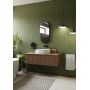 Dubiel Vitrum Loki 5905241013251 lustro 40x80 cm owalne z oświetleniem czarny zdj.6