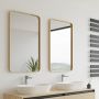 Dubiel Vitrum Rio 5905241011547 lustro 50x80 cm prostokątne złoty zdj.10