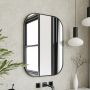 Dubiel Vitrum Luis 5905241012841 lustro 60x80 cm owalne czarny zdj.9
