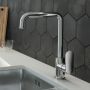 Deante Alpinia BGA063M bateria kuchenna stojąca chrom zdj.7