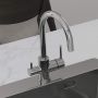 Deante Aster BCH064M bateria kuchenna do filtra wody stojąca chrom zdj.5