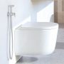 Deante Silia BQSF34M bateria bidetowa podtynkowa stal zdj.7
