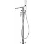 Deante Alpinia BGA017M bateria wannowo-prysznicowa wolnostojąca chrom zdj.6