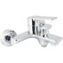 Deante Loco BLC010M bateria wannowo-prysznicowa ścienna chrom zdj.1