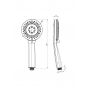 Deante Arnika BQA013M bateria wannowo-prysznicowa nawannowa chrom zdj.3
