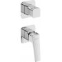 Deante Blur BQL044P bateria wannowo-prysznicowa podtynkowa chrom zdj.1