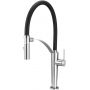 Deante Corda BRC072M bateria kuchenna stojąca chrom-czarna zdj.1