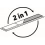 Deante KOSN09D odpływ liniowy z rusztem czarnym 90 cm zdj.3