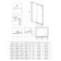 Deante Kerria Plus KKN0P10S09 kabina prysznicowa 100x90 cm prostokątna chrom połysk/szkło przezroczyste zdj.2