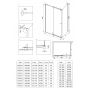 Deante Kerria Plus KKN0P10S09 kabina prysznicowa 100x90 cm prostokątna chrom połysk/szkło przezroczyste zdj.3