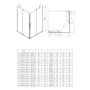 Deante Prizma KPN0P12S09 kabina prysznicowa 120x90 cm prostokątna chrom połysk/szkło przezroczyste zdj.6