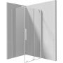 Deante Prizma KPNAP10S09 kabina prysznicowa 100x90 cm prostokątna biały mat/szkło przezroczyste zdj.1