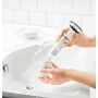 Deante Click-Clack NHC010C korek umywalkowy z syfonem biały zdj.4