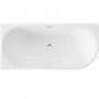 Deante Silia KDS014L wanna narożna 140x58 cm lewa biała zdj.4