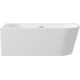 Deante Silia KDS016L wanna przyścienna 160x75 cm owalna biała zdj.4