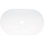 Deante Peonia CDE6U5S umywalka 50x30 cm owalna biały zdj.2
