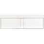 Deante Blur CQBAU2S umywalka 120x40 cm prostokątna nablatowa biała zdj.1
