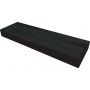 Deante Blur CQBNU2S umywalka 120x40 cm prostokątna nablatowa czarna zdj.1