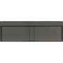 Deante Blur CQBTU2S umywalka 120x40 cm prostokątna nablatowa antracyt zdj.1