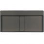 Deante Blur CQBTU8S umywalka 80x40 cm prostokątna nablatowa antracyt zdj.3