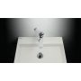 Deante Correo CQRAU4S umywalka 40x40 cm kwadratowa nablatowa biała zdj.6