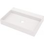 Deante Correo CQRAU6S umywalka 60x40 cm prostokątna nablatowa biała zdj.1