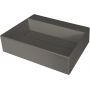 Deante Correo CQRTU5M umywalka 50x40 cm prostokątna nablatowa antracyt zdj.1