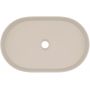Deante Silia CQS5U6S umywalka 55x35 cm owalna nablatowa brąz/beż zdj.3