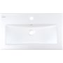 Deante Tubo CTU636M umywalka 61.5x36 cm prostokątna meblowa biała zdj.3