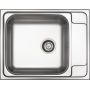 Deante Soul ZEO011B zlewozmywak stalowy 63x50 cm stal zdj.1