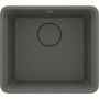 Deante Momi ZKMT10A zlewozmywak granitowy 50x45 cm antracyt zdj.1