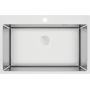 Deante Olfato ZPO010C zlewozmywak stalowy z syfonem 76x50.5 cm stal zdj.1
