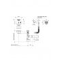 Deante Olfato ZPO010E zlewozmywak stalowy z syfonem 50.5x39 cm stal zdj.2