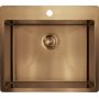 Deante Olfato ZPOC10B zlewozmywak stalowy 55x50.5 cm miedź zdj.1