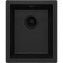 Deante Corda ZQAN10B zlewozmywak granitowy 46x38 cm czarny zdj.1