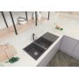 Deante Andante ZQNT213 zlewozmywak granitowy 116x50 cm zdj.3