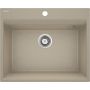 Deante Corio ZRC710A zlewozmywak granitowy 60x50 cm beżowy zdj.1