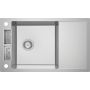 Deante Magnetic ZRM0113 zlewozmywak stalowy 82x50 cm stal zdj.1