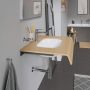 Duravit D-Code 0338490000 umywalka 49.5x29 cm prostokątna podblatowa biała zdj.6