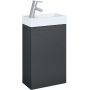 Elita Young Basic RE166042006610 umywalka z szafką 40.2 cm antracyt zdj.1