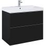 Elita Look RE010801027160 szafka 80x44.9x63.5 cm podumywalkowa wisząca czarna zdj.1