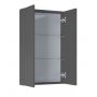 Elita For All RE140500066610 szafka 50x12.6x80 cm boczna wisząca antracyt zdj.3